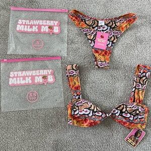 Strawberry Milk Mob - Tiger Tail Set